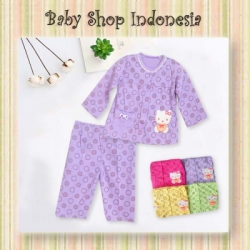 large piyama hello kitty ungu